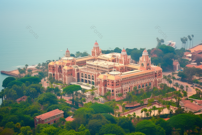 壮丽海上建筑人造建筑风景,高清,摄影图,摄影图片,图片大全,摄影图免费下载